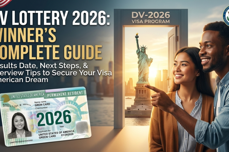 DV Lottery 2026: Official Results Date, Step-by-Step Guide, and Post-Selection Roadmap