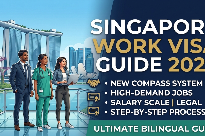 The Ultimate Singapore Work Visa Guide 2026: Jobs, New Salary Rules, and Step-by-Step Application