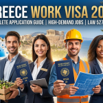 Professional Guide for Greece Work Visa 2026 Application, Jobs, and European Residence Permit